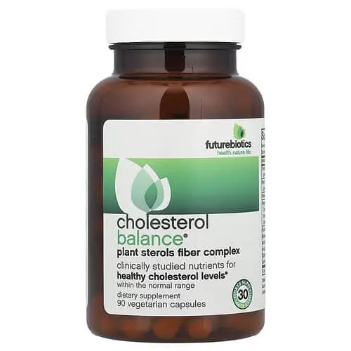 Снижение уровня холестерина Cholesterol Balance 90 растительных капсул Futurebiotics vit0005933 - фото 3