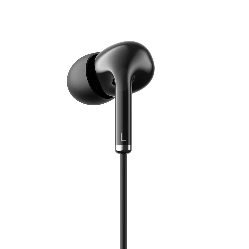 Вакуумні навушники з мікрофоном HAVIT HV-E306P Black HAVIT (29273-000) - фото 4