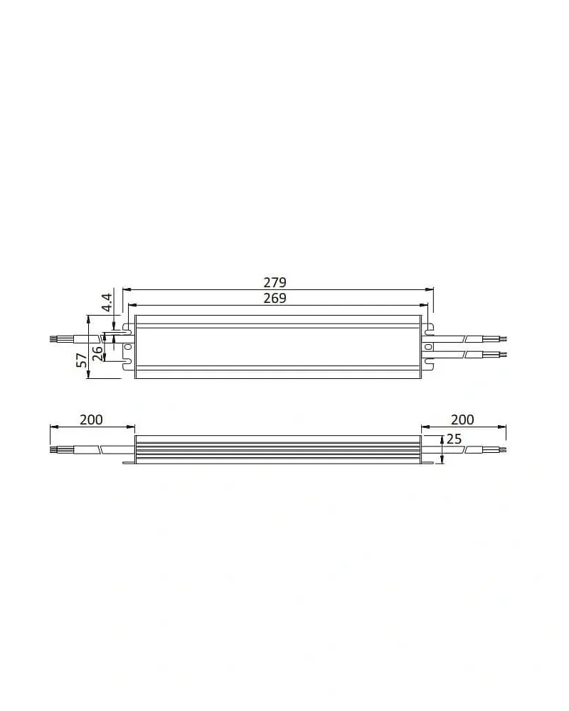 Джерело живлення Jinbo JLV-24150KA-L IP67 24V 150W білий - фото 2