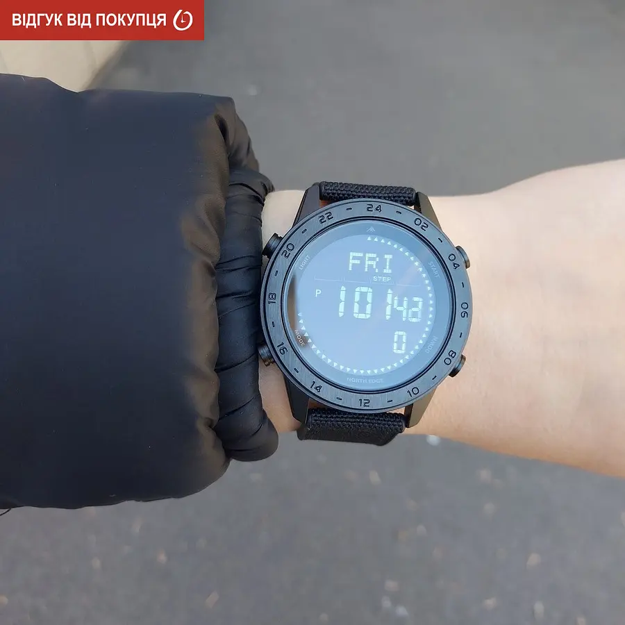 Годинник North Edge Tank3 5BAR з компасом - фото 17