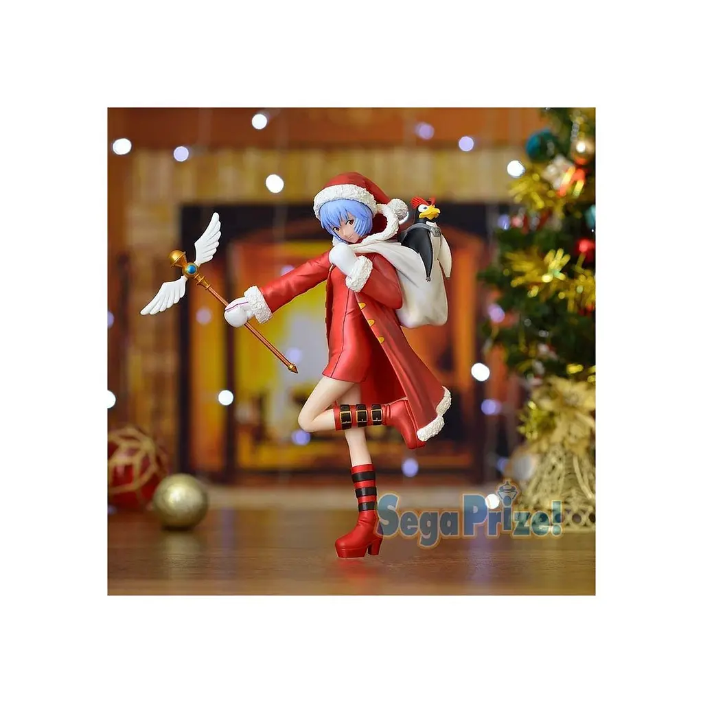 Фігурка Sega Євангеліон Рей Аянамі Evangelion Rei Ayanami Christmas Figure 19 см S E RA C 19 - фото 4