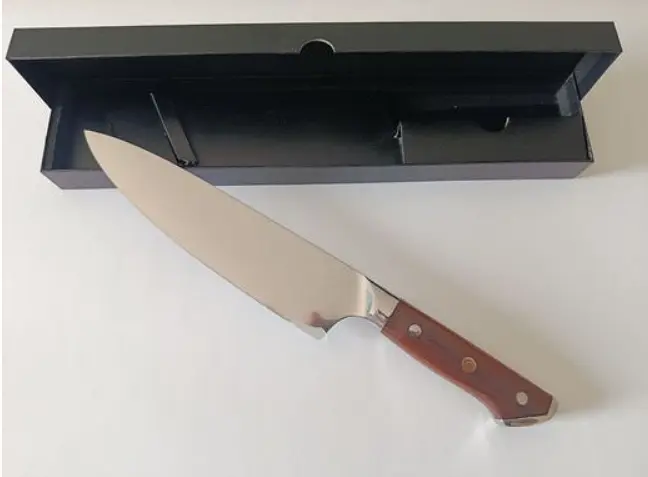 Ніж шеф кухаря Bohmаnn BH 5201 damascus VG-10 steel 67 шарів - фото 2