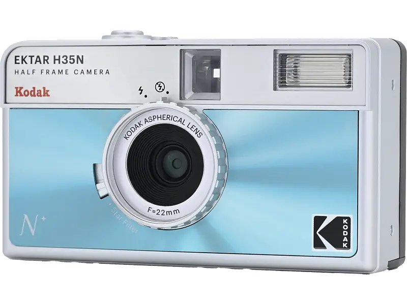 Плівкова фотокамера Kodak EKTAR H35N Camera Glazed Blue - фото 2