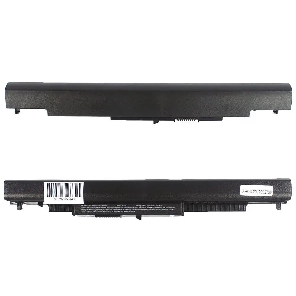 Батарея Hewlett Packard для ноутбука HP HS04/14.4V (240 G4 245 G4 250 G4 255 G4 Series) 14.8V 2200mAh Чорний - фото 2