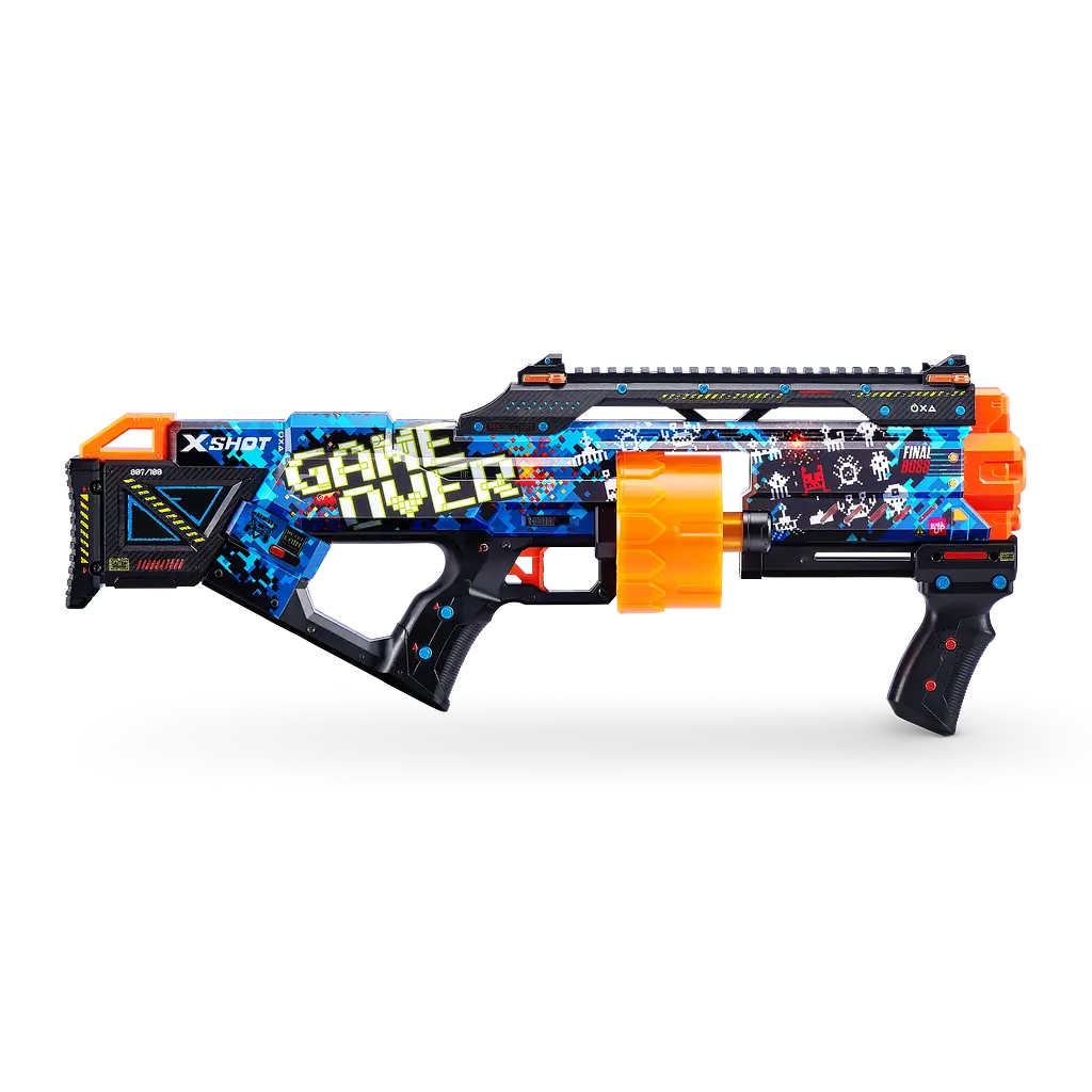 Швидкострільний бластер Zuru X-Shot Skins Last Stand Game Over, 16 патронів (36518A) - фото 3