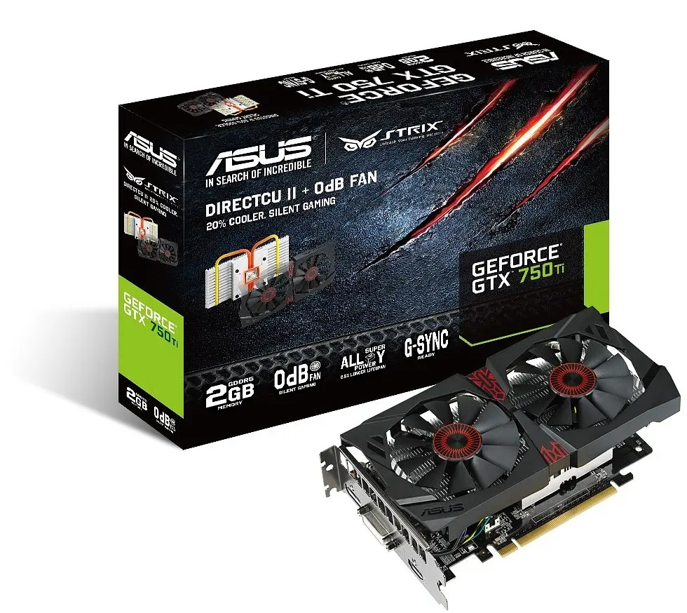 Відеокарта GeForce GTX 750 Ti 2GB Asus Strix (STRIX-GTX750TI-2GD5) Б/В - фото 3