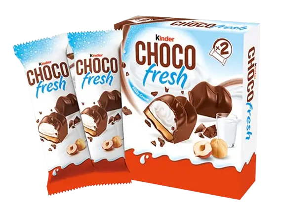 Батончики Kinder Choco Fresh 2х20.5 г - фото 2
