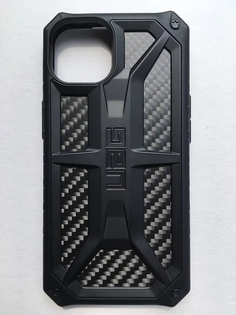 Оригінальний протиударний чохол UAG Monarch для iPhone 13 \| 14 (6.1") Black Carbon (113171114242) - фото 4