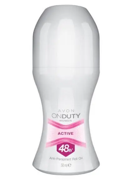 Дезодорант-антиперспірант з кульковим аплікатором Avon «Активний захист» для жінок