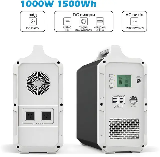 Зарядная станция Bluetti EB150 1500wh - фото 2