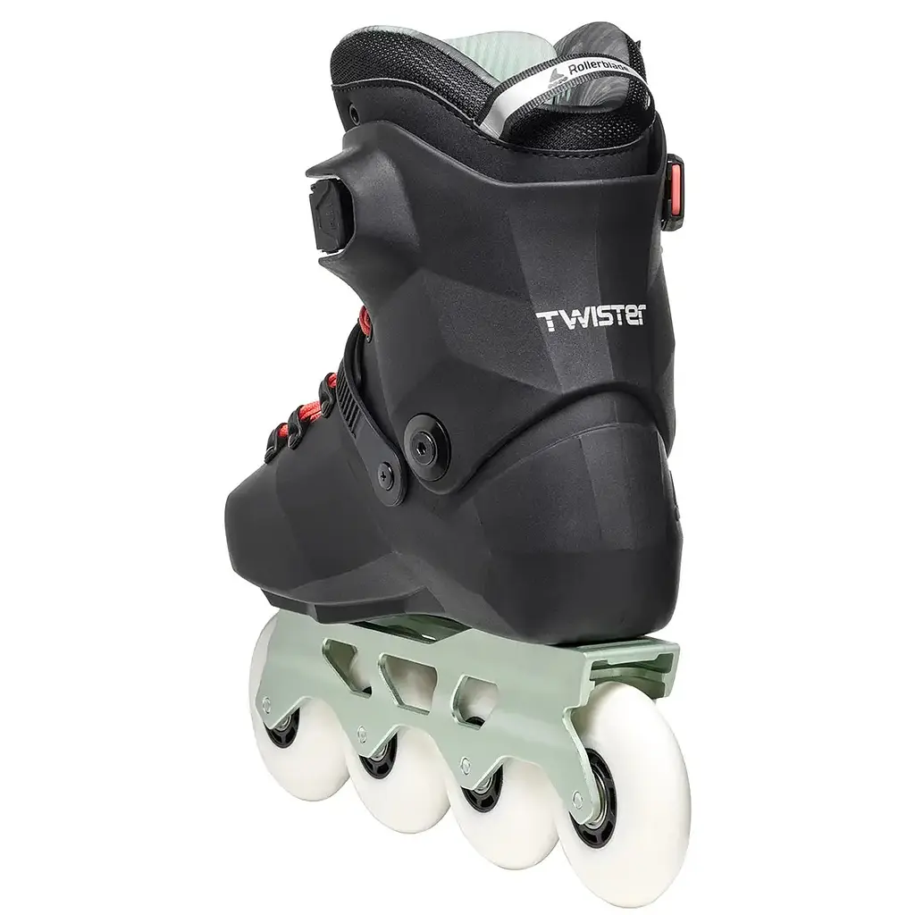 Ролики жіночі Rollerblade Twister XT Women 260 Чорний-Зелений - фото 3