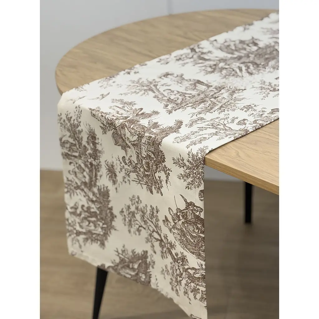 Раннер Ecotton Duck 45х170 см бежевая (25004) - фото 5