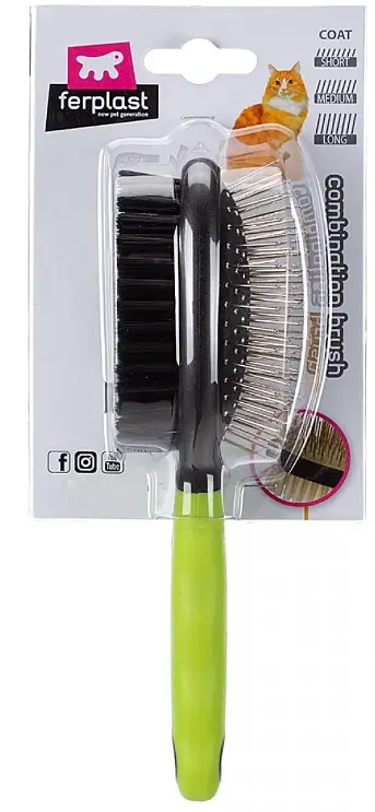 Щітка для котів Ferplast GRO 5806 Double двостороння 23x6.7x5.2 см 85806899 - фото 2