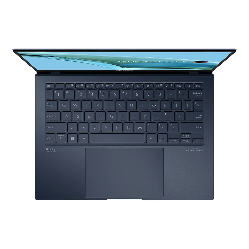 Ноутбук ASUS ASUS Zenbook S 13 UX5304VA-NQ074 13.3' 2.8K OLED, Intel i7-1355U, 16GB, F1TB, UMA, NoOS, Голубий (90NB0Z93-M004X0) - фото 9