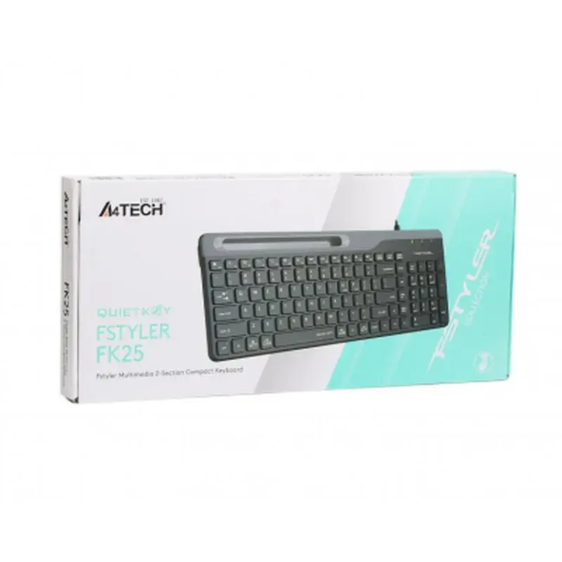Клавіатура A4Tech FK25 USB Black (4711421959964) - фото 6