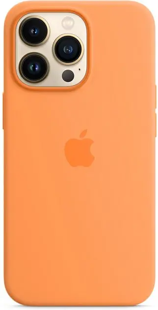 Чохол Silicone Case з MagSafe для Apple iPhone 13 Pro (6.1) Marigold ААА [72330] - фото 4