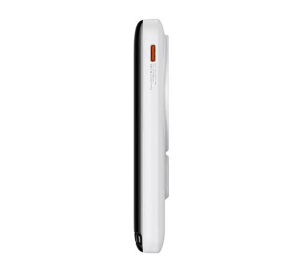 Портативная батарея Baseus Magnetic Bracket Overseas Edition 20W 10000mAh белая - фото 4