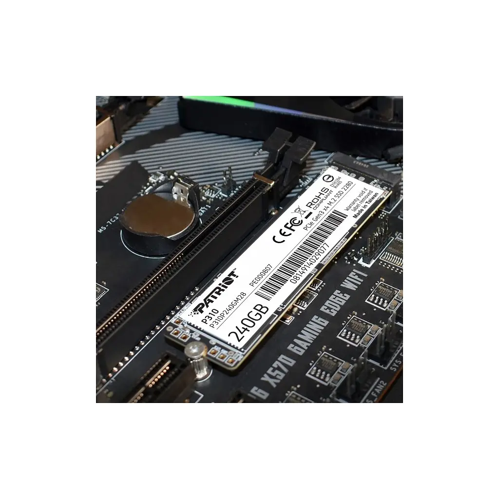 Накопичувач SSD M.2 2280 240GB Patriot (P310P240GM28) - фото 3