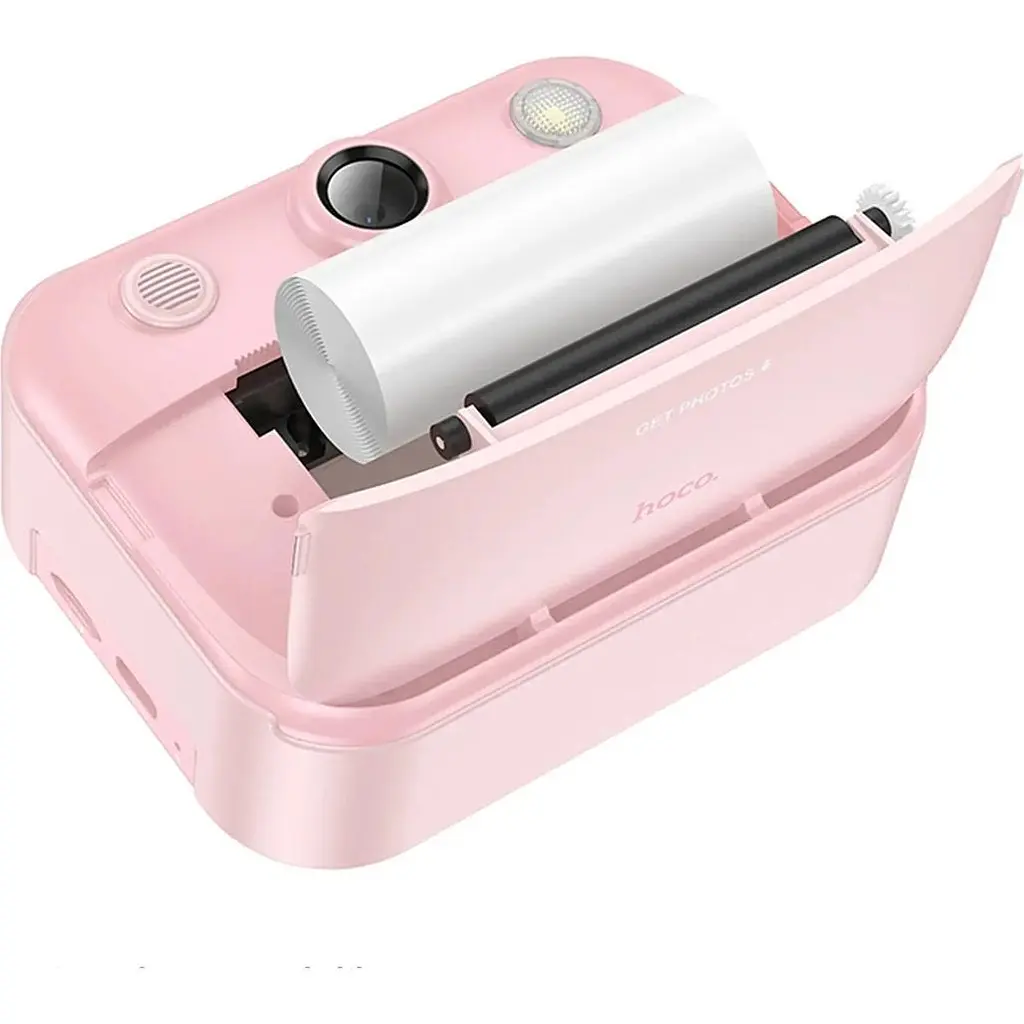Фотокамера Hoco DV204 Dual Camera Printing Pink дитяча [153301] - фото 4
