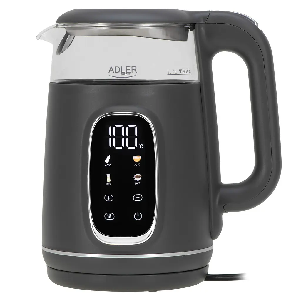 Електрочайник Adler AD 1305 grey