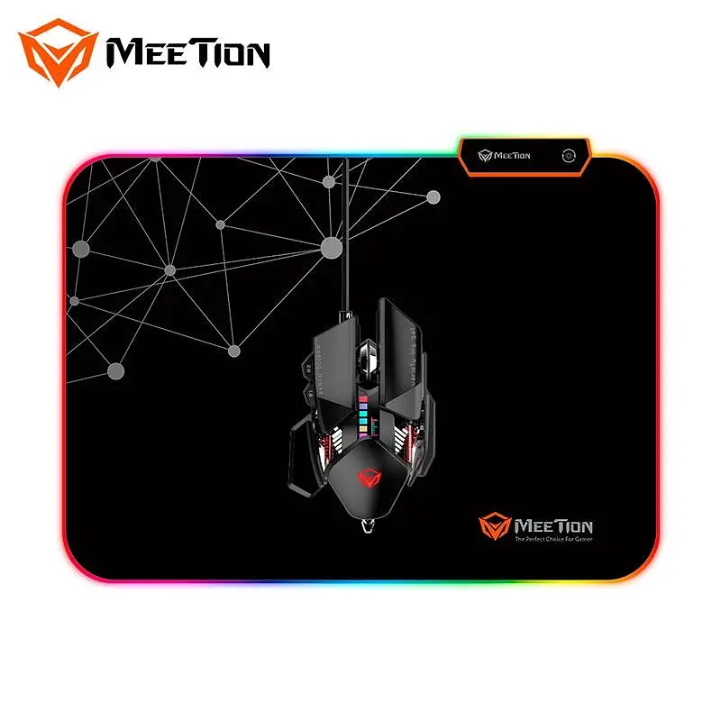 Килимок для миші MeeTion Backlit Gaming Mouse Pad RGB MT-PD120 - фото 2