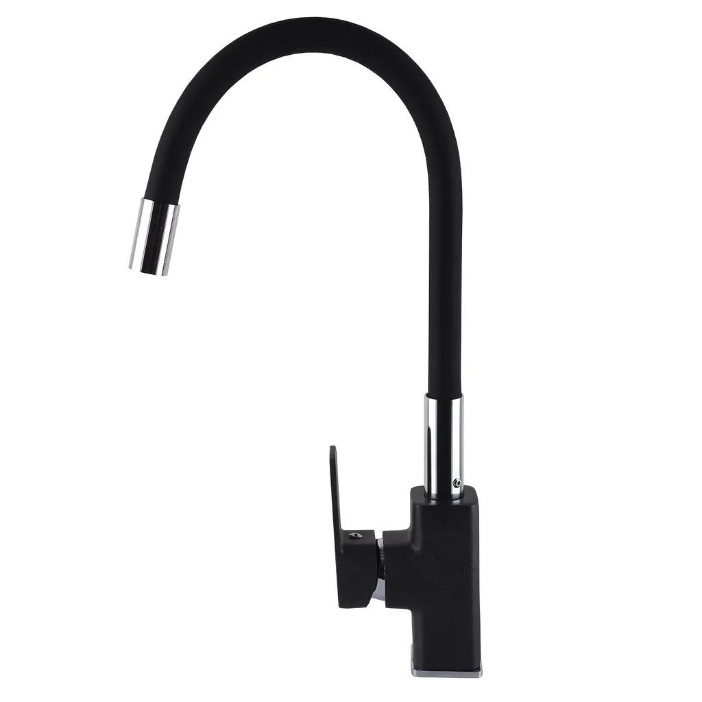 Змішувач для кухні Globus Lux Milano GLM-203LR-1-Onix Чорний матовий - фото 2