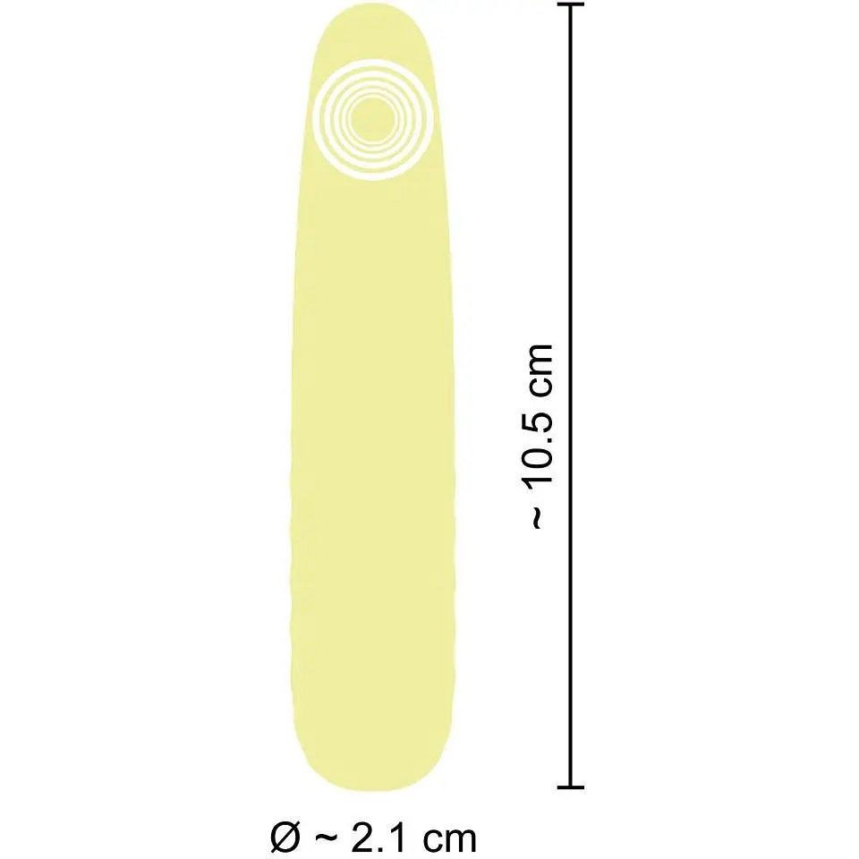 Мінівібратор Cuties Mini Vibrator yellow - фото 7
