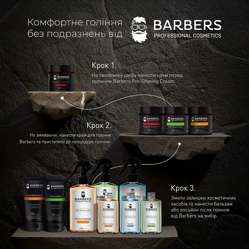 Бальзам после бритья Barbers Cannabis с маслом 100 мл - фото 6