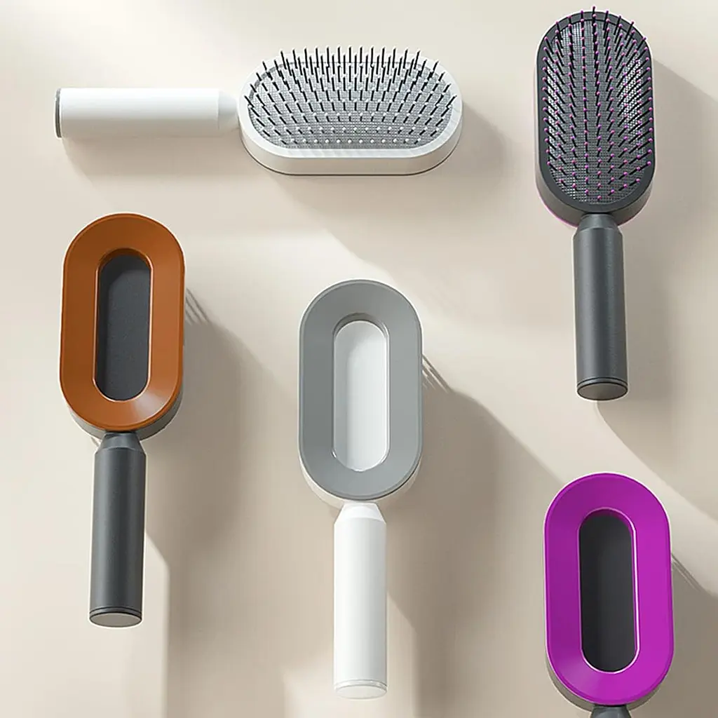 Масажний гребінець Central Hollow Cushion Comb 3D для шкіри голови ∙ 3D гребінець для волосся Central Hollow Cushion Comb - фото 3