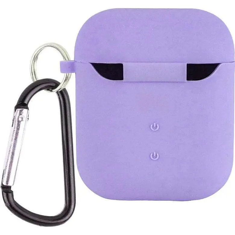 Чехол Silicone Case + Carabine для Apple AirPods Dasheen [97530] - фото 2