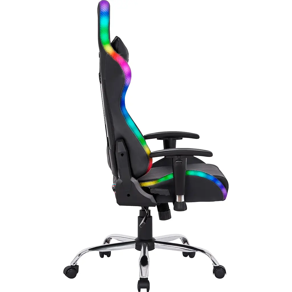 Геймерское кресло Defender Ultimate RGB Black [64355] [121661] - фото 4