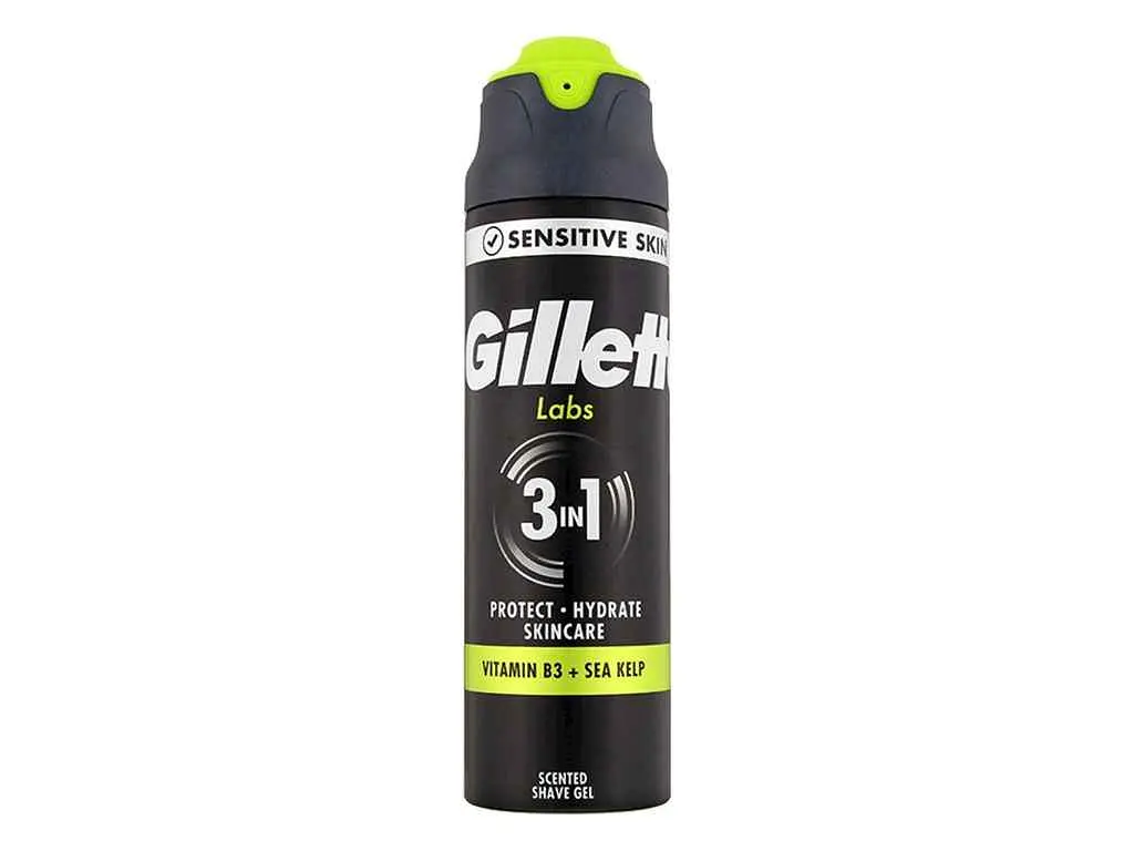 Гель для гоління GILLETTE 198мл Labs Sensitive для чоловіків