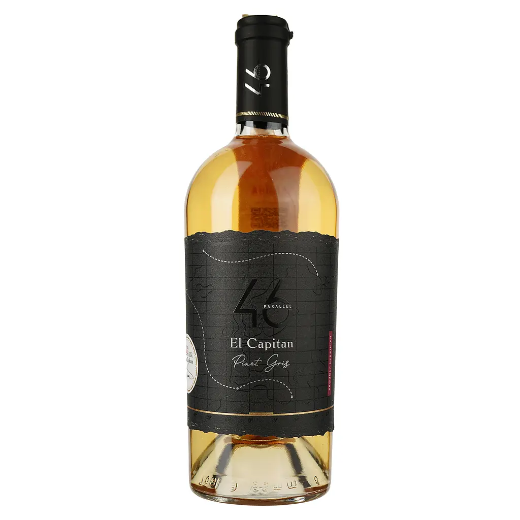 Упаковка вина 46 Parallel El Capitan Pinot Gris біле сухе 3 л (0.75 л х 4 шт.) - фото 2