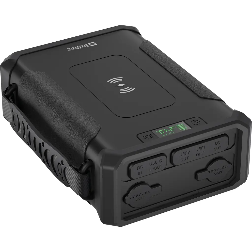 Батарея універсальна Sandberg 96000mAh, Survivor, DC/84W, PD/60W, Cigar Lighter 180W, Wireless, LiFePo4 (420-78) - фото 3