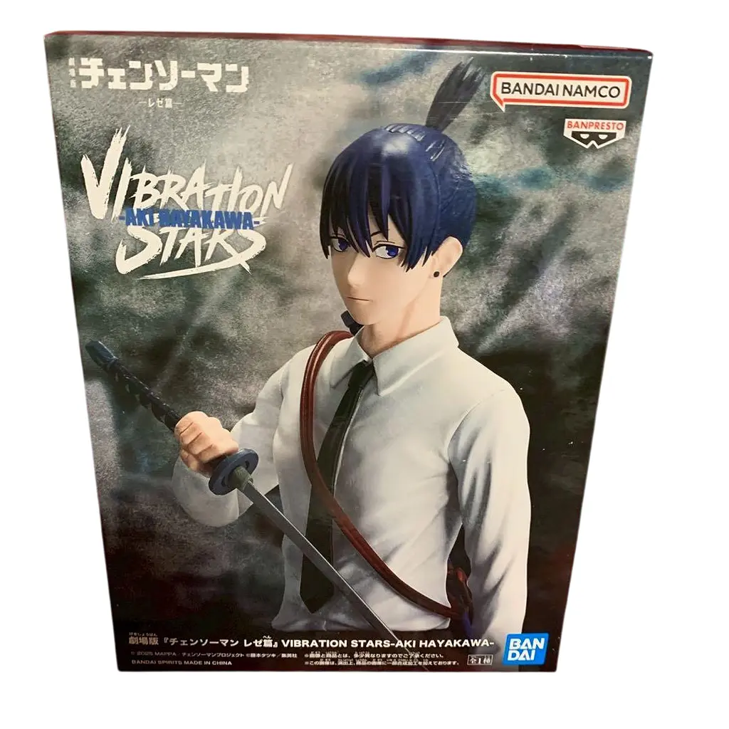 Фигурка Bandai Spirits VIBRATION STARS Человек-бензопила Аки Хаякава Chainsaw Man Aki Hayakawa 22 см BS CM AH 22 - фото 5