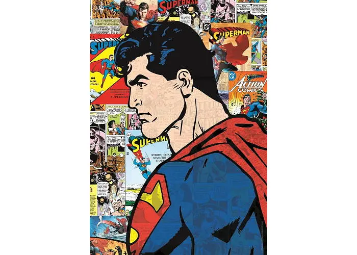 Пазл Clementoni Супермен, DC Comics (Superman DC Comics Puzzle - 1000 pcs.), 1000 ел. (37507) - фото 2