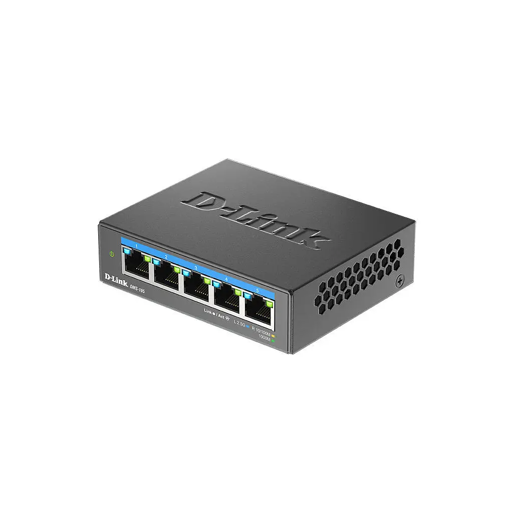 Комутатор мережевий D-Link DMS-105 - фото 3