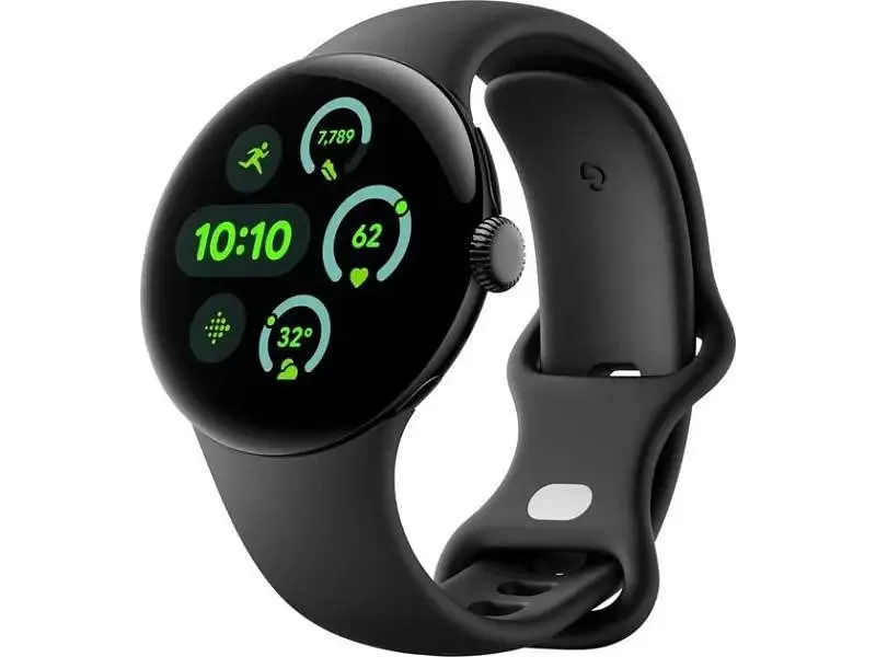 Смарт-годинник Google Pixel Watch 3 41 mm LTE Matte Black Aluminum Case/Obsidian Active Band