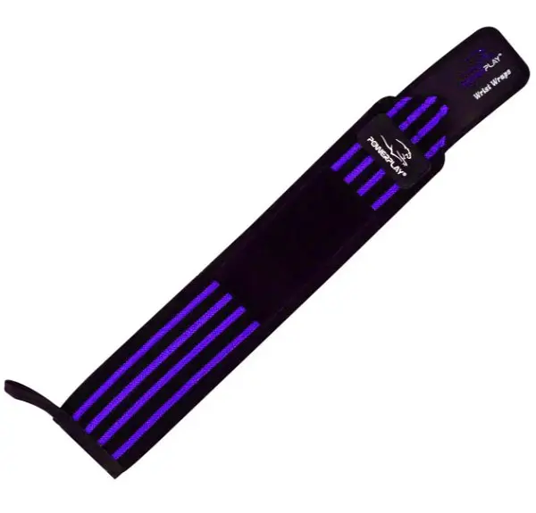Бинти для зап'ясть (кистьові бинти) PowerPlay 3081 Gym WristT Wraps Чорно-Сині (PP_3081_Blue) - фото 3