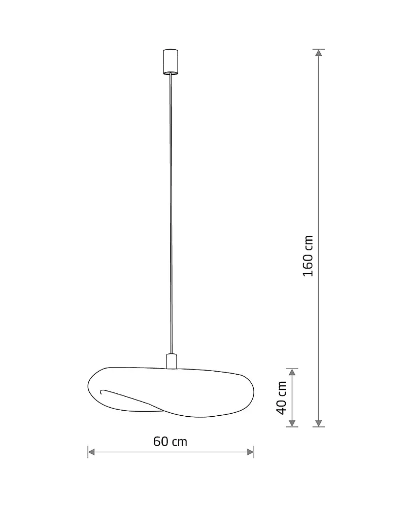 Подвесной светильник, люстра Nowodvorski 11396 Havana M E27 1x25W IP20 Бежевый - фото 6