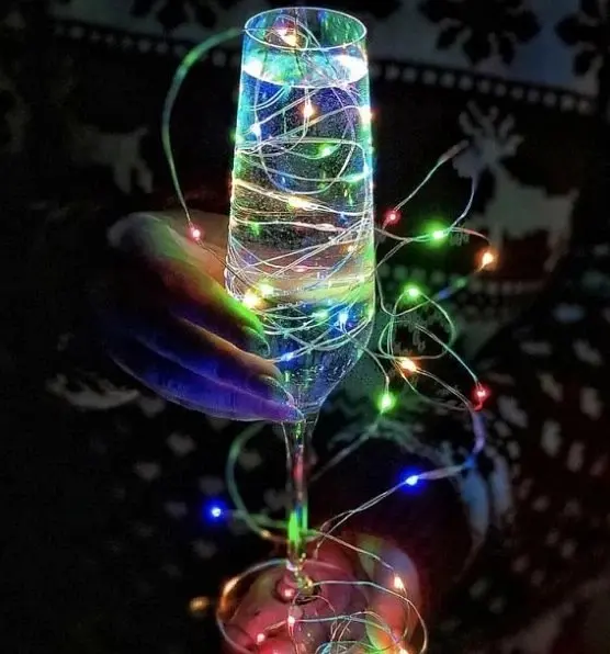 Xmas гірлянда 200 LED медний проволока Капля роси 20M Мультицветная 220V (47658-7248_151) - фото 6