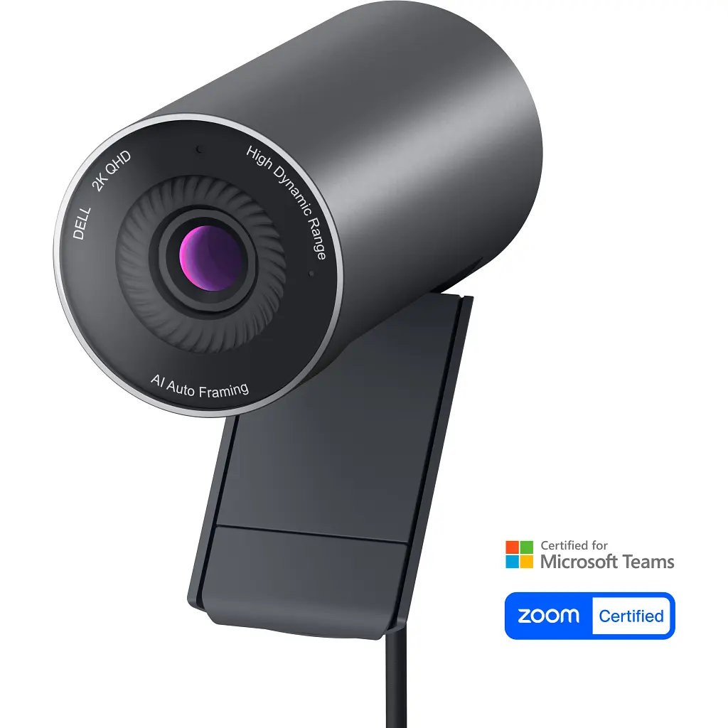 Веб-камера Dell WB5023 2K QHD Pro Black (722-BBBU)