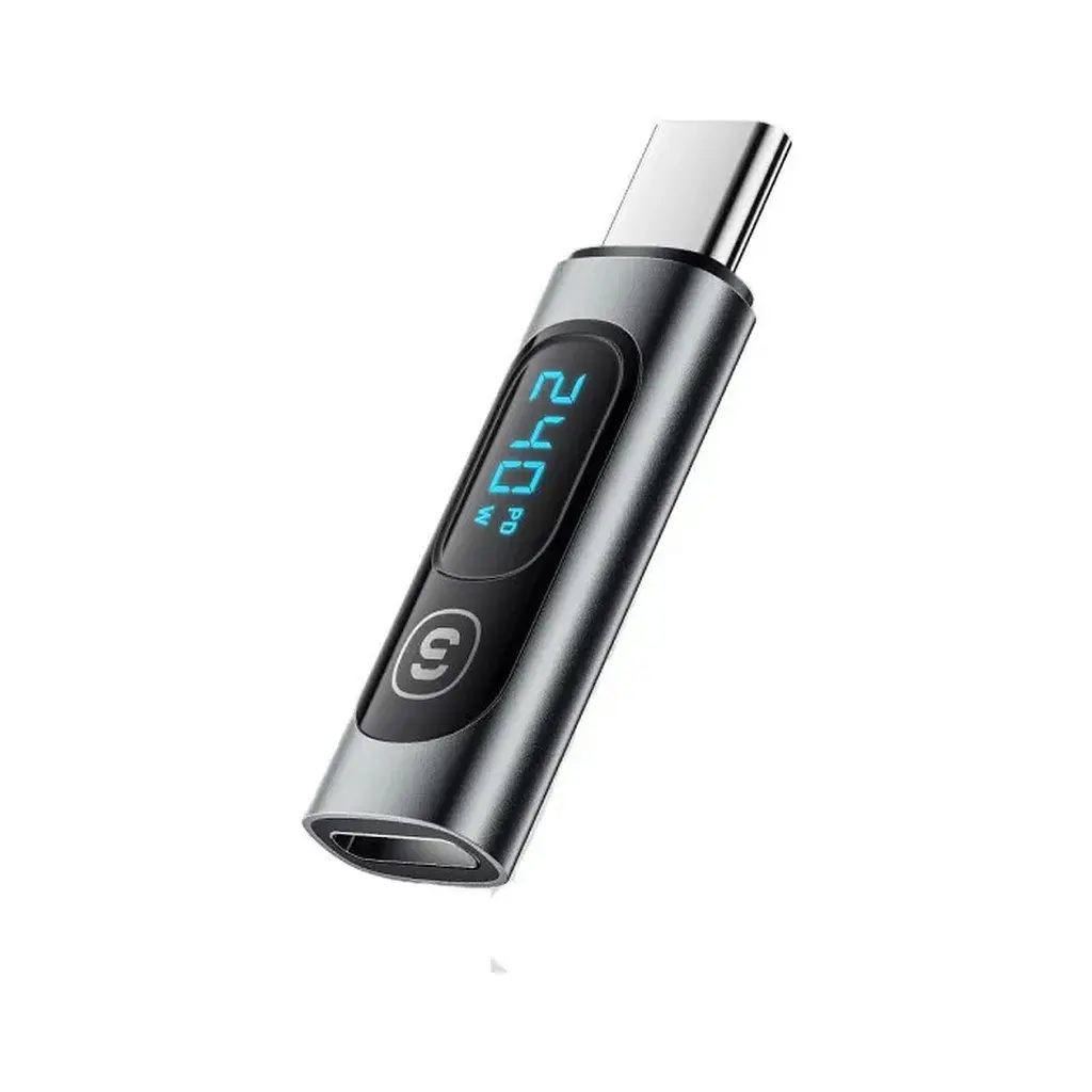 Переходник USB-C F to USB-C M digital display Essager (EZJTT-TX0G-P) - фото 4