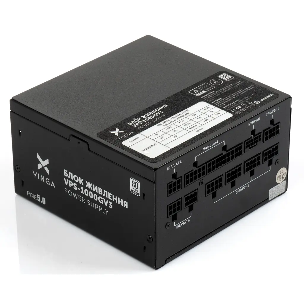 Блок живлення Vinga 1000W (VPS-1000GV3) - фото 3