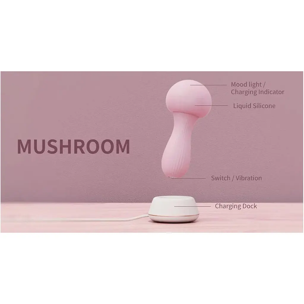 Вібратор Otouch Mushroom Pink (SO9426) [108388] - фото 8