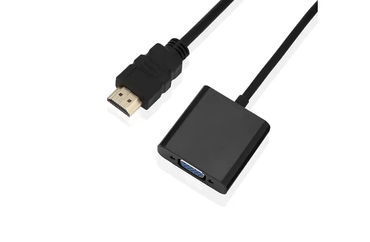 Адаптер-конвертер Tishric HDMI VGA 70091 Black - фото 3