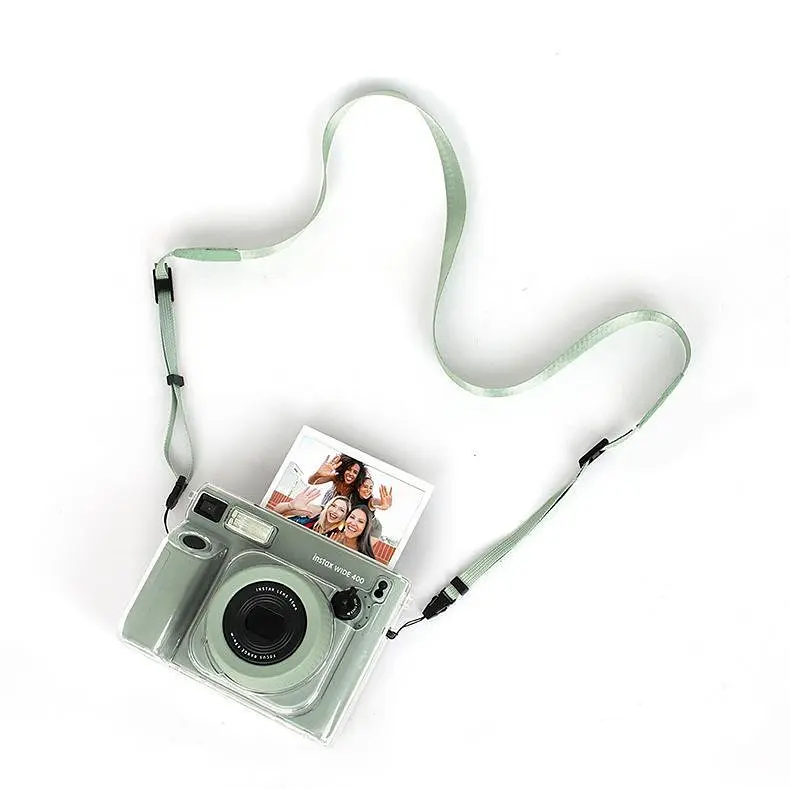 Набір камера Fujifilm Instax Wide 400 Фотопапір 20 шт. Прозорий чохол Фотоальбом на 64 фото рожевий - фото 5