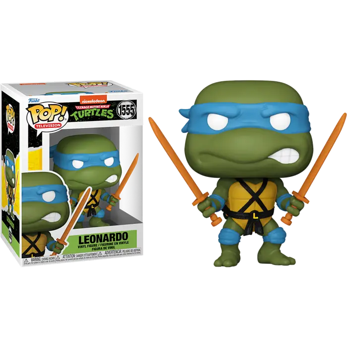 Фігурка Funko Pop TMNT Leonardo Черепашки-ніндзя Леонардо 10 см (FP TMNT L 1555) - фото 2