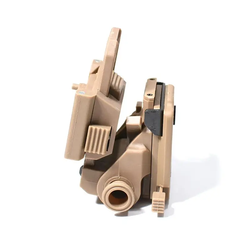 NVG кріплення на шолом з DOVETAIL "ластівчин хвіст" інтерфейсом для NV8000, NV8160, PVS-15/18/21/31, пластик, зелене (100991) - фото 6