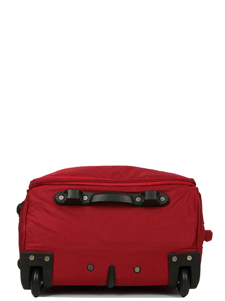 Валіза Середня (M) тканинна на 2 колесах Airtex 525 Queluz 64x38x21 см 51 л Червона - фото 8
